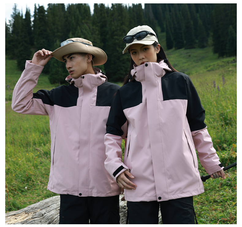 Outdoor men and women three-in-one detachable anti-shock jacket T03-HT24998