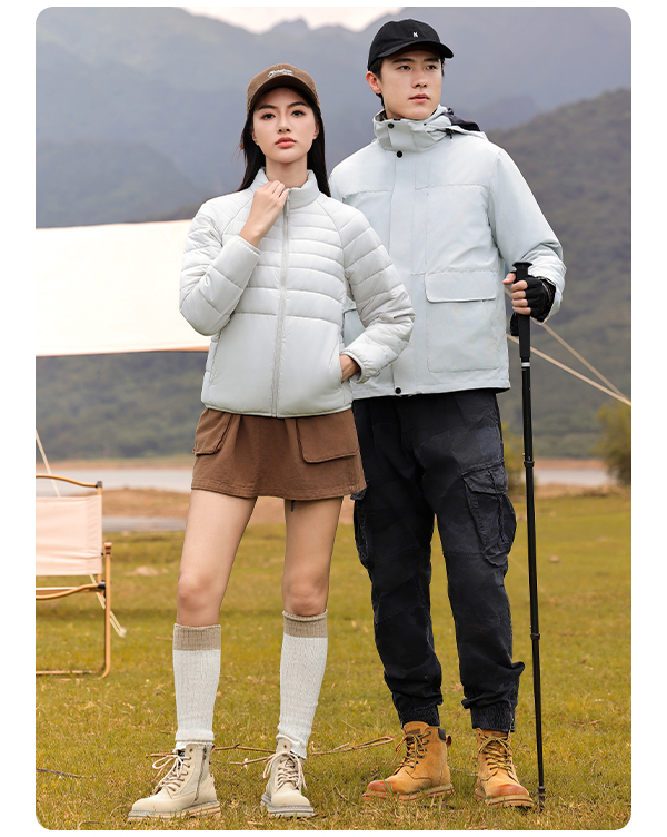 Outdoor ultra-soft polar fleece liner three-in-one jacket H17-9596