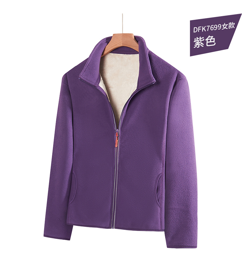 Couple fashion fleece jacket for women KN-7699