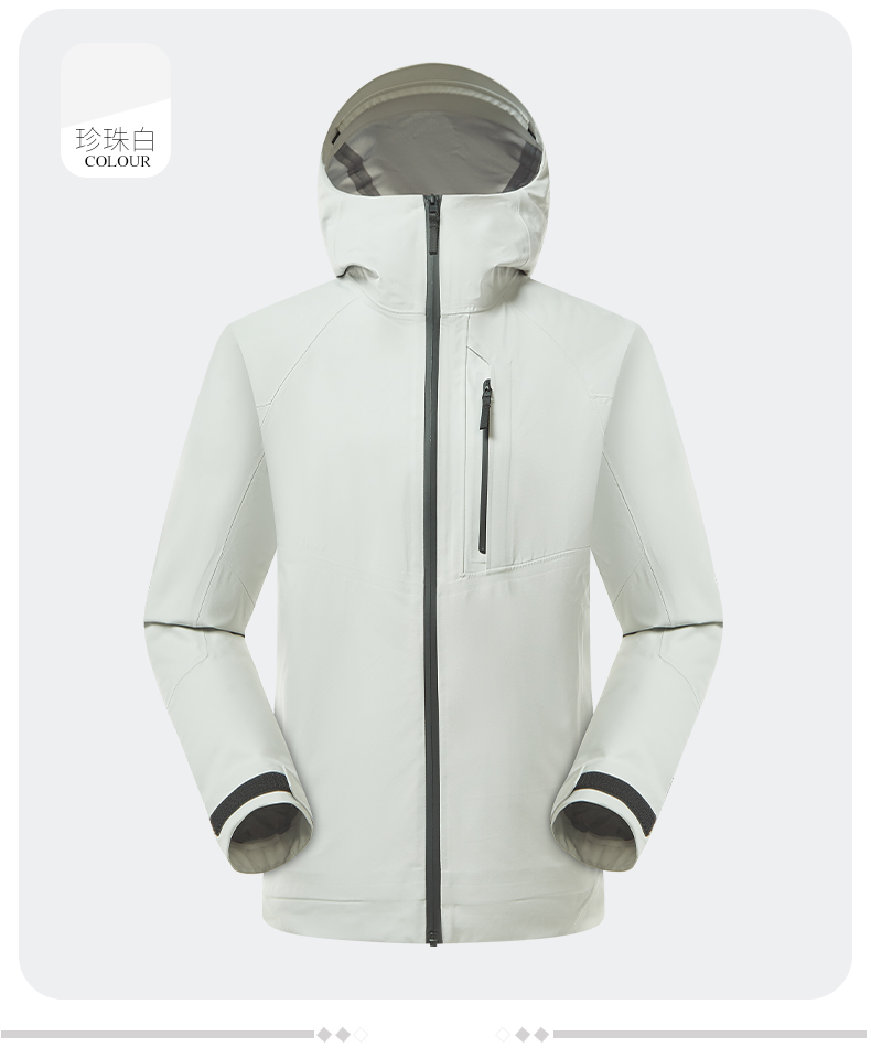 Full heat and wind three-proof single-layer jacket KL3-2512