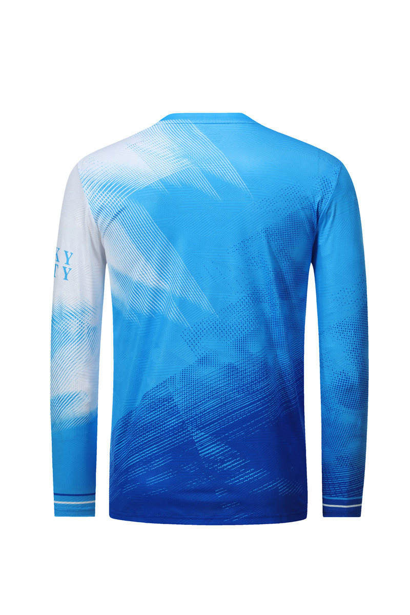 Badminton training suit long sleeve top 120-1898 men