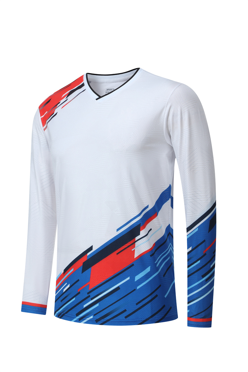 Badminton training suit long sleeve single top 120-1899 men