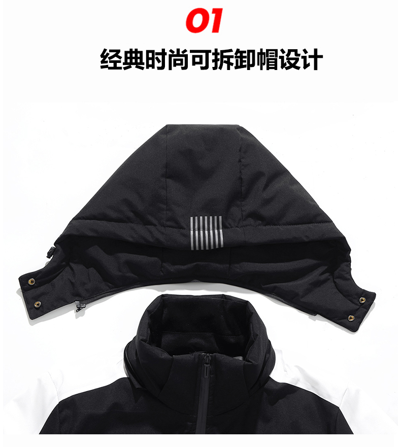 Versatile fashion short warm down jacket KN2-YR2088