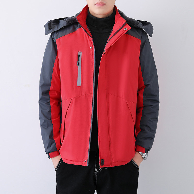 Thickened integrated warm jacket L18-2011