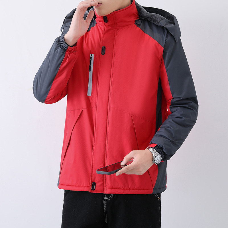 Thickened integrated warm jacket L18-2011