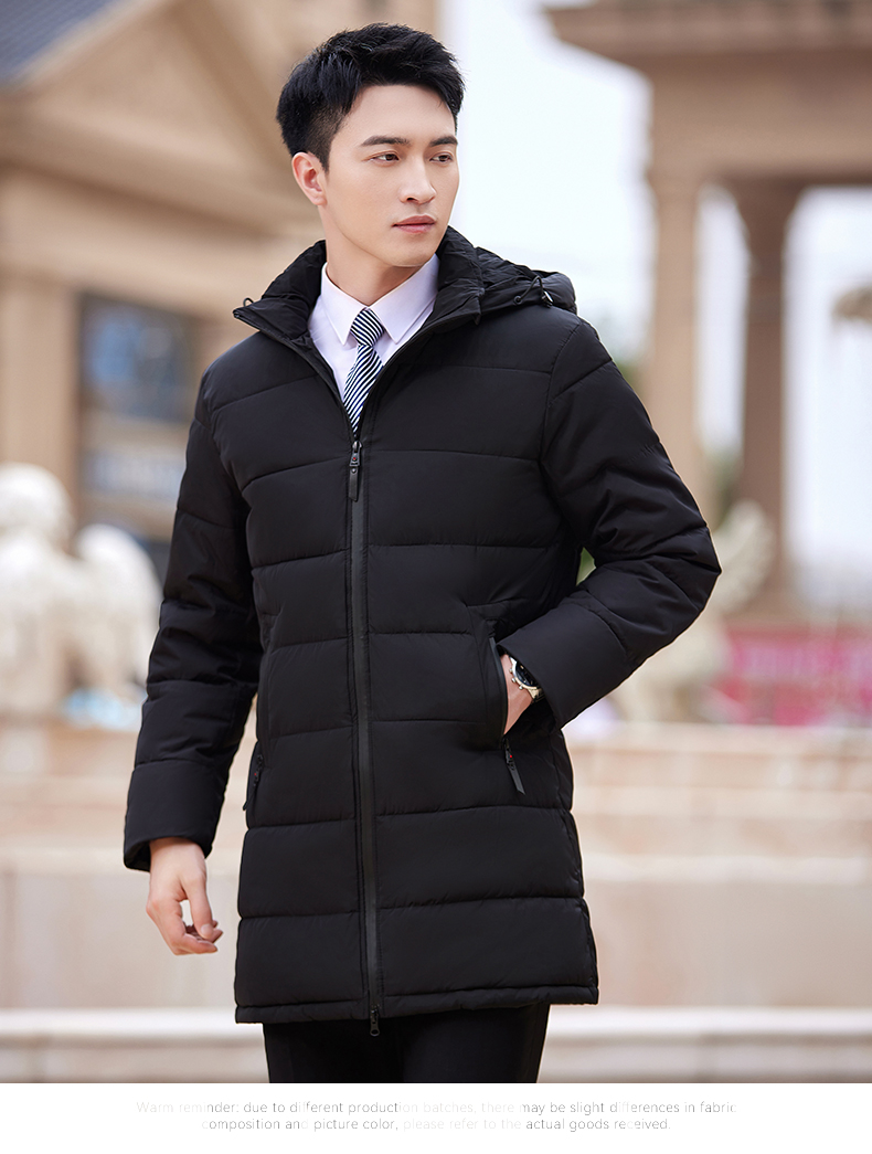 Business thick down jacket mid-length men style DY7-252A men style