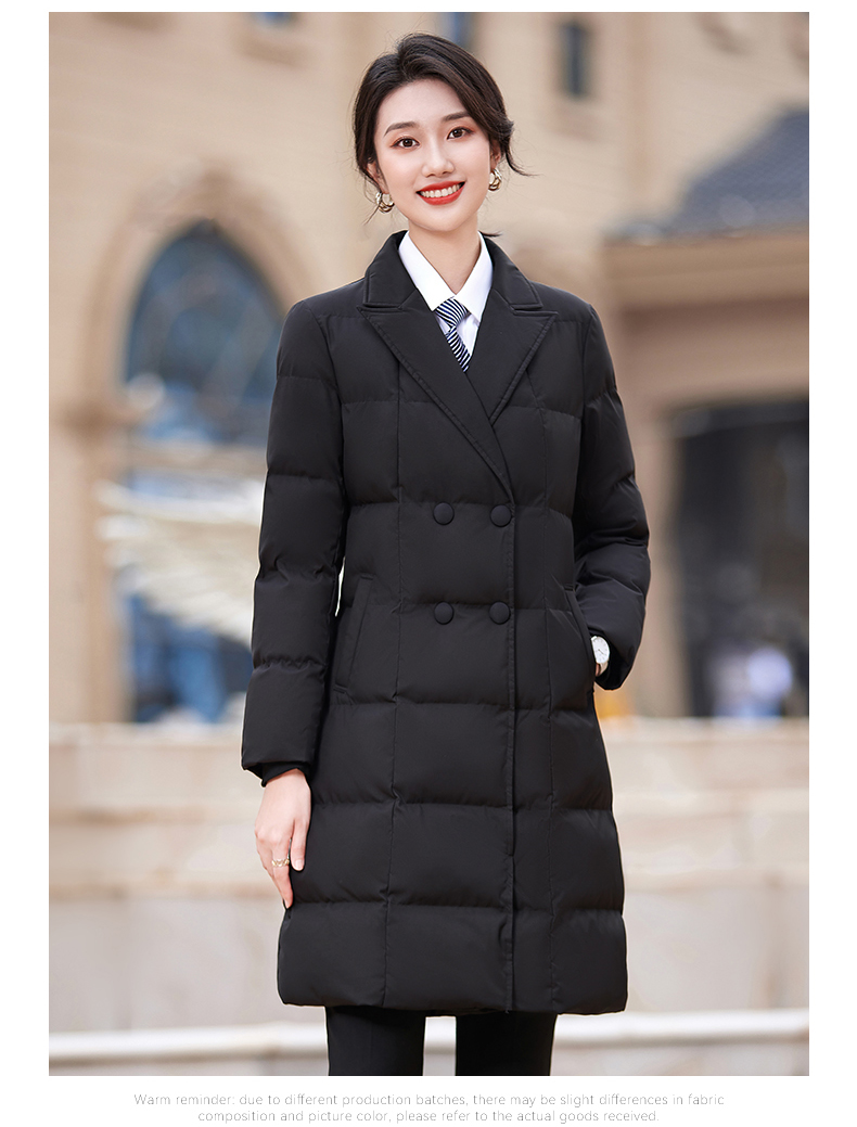 Autumn and winter down cotton warm cotton coat mid-length women model DY7-2319 women model