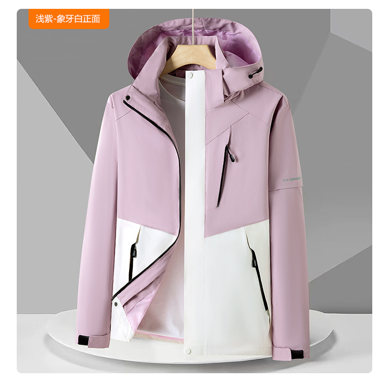 Outdoor windproof and waterproof jacket single layer jacket for women KW1-55662