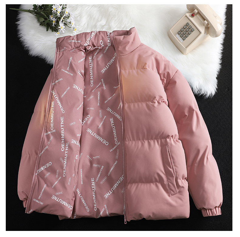 Double-sided casual sports warm cotton coat KX1-328