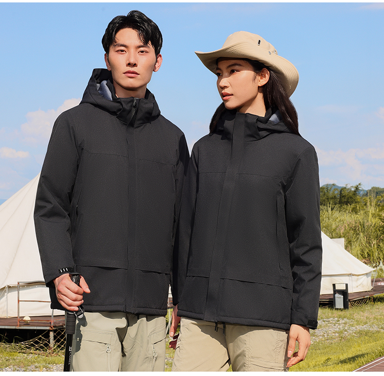 Graphene Couple Unisex Plush Jacket P03-2566