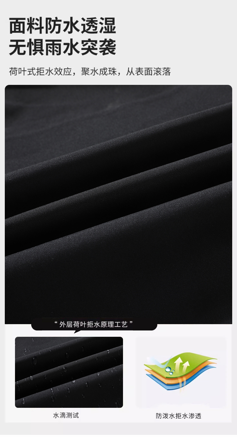 Technology water-repellent and cold-resistant polar fleece liner three-in-one jacket T03-HT24052