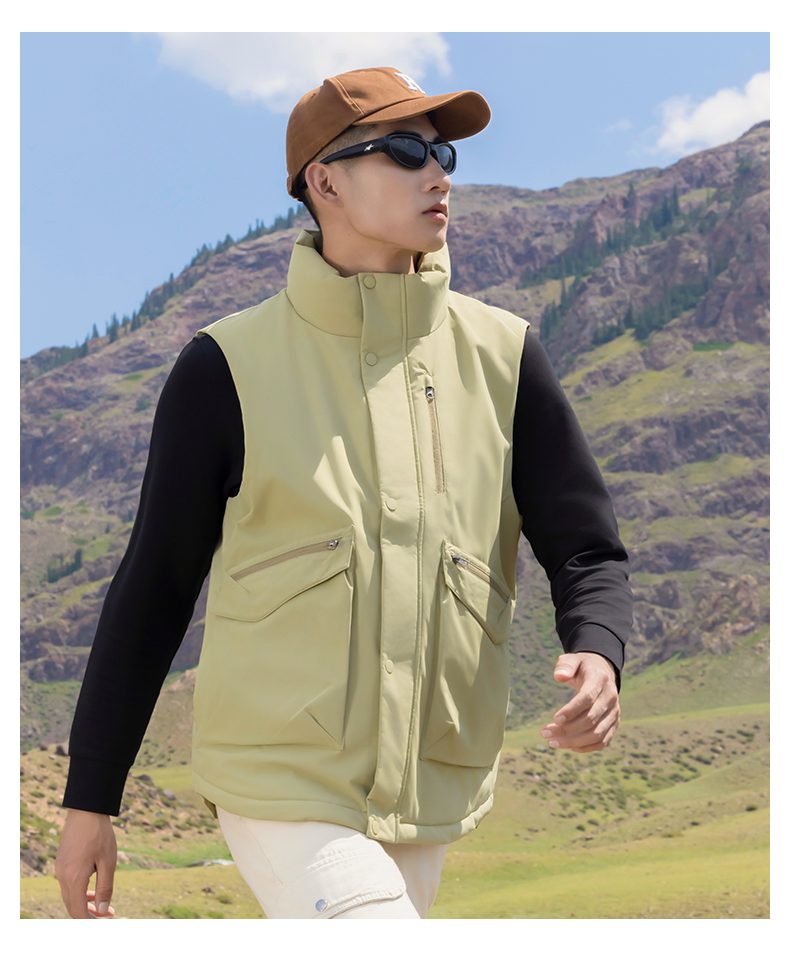 High quality business down vest H09-JX2408