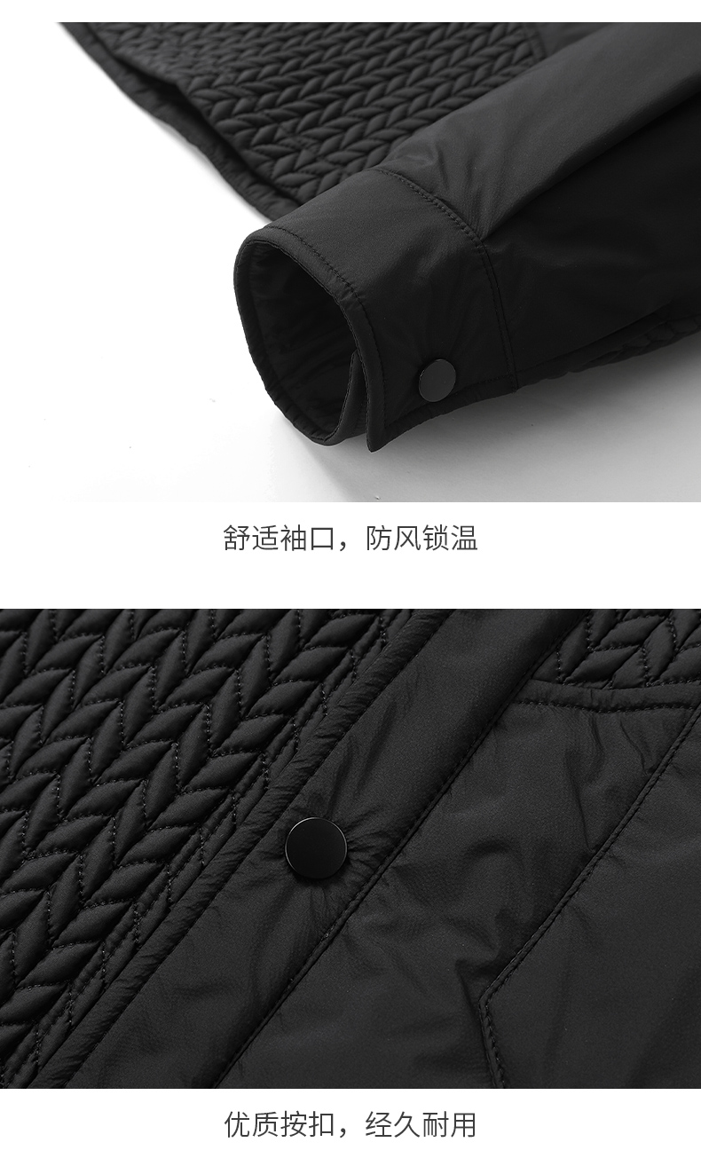 New style lapel solid color down jacket KN2-YR091