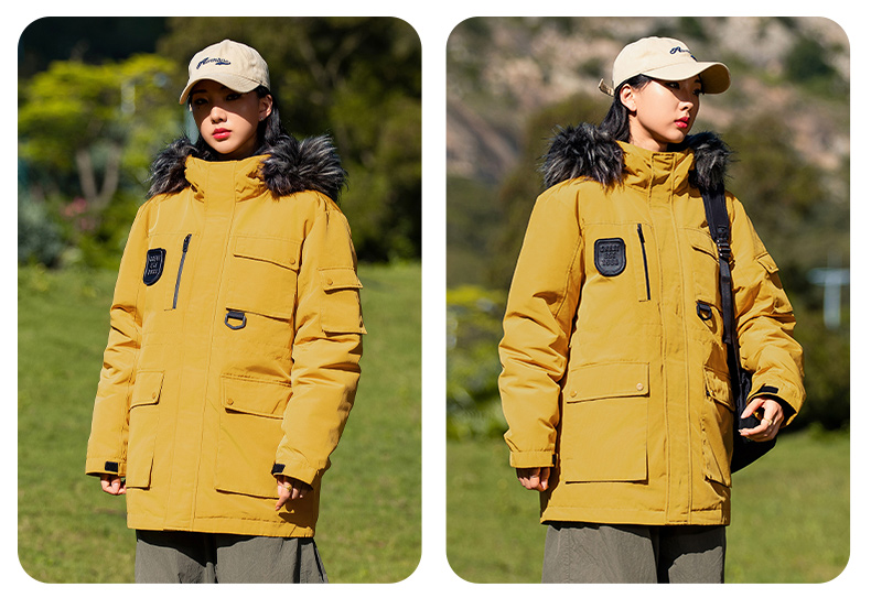 Outdoor leisure warm down jacket KN2-YR697