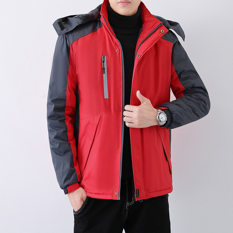 Thickened integrated warm jacket L18-2011