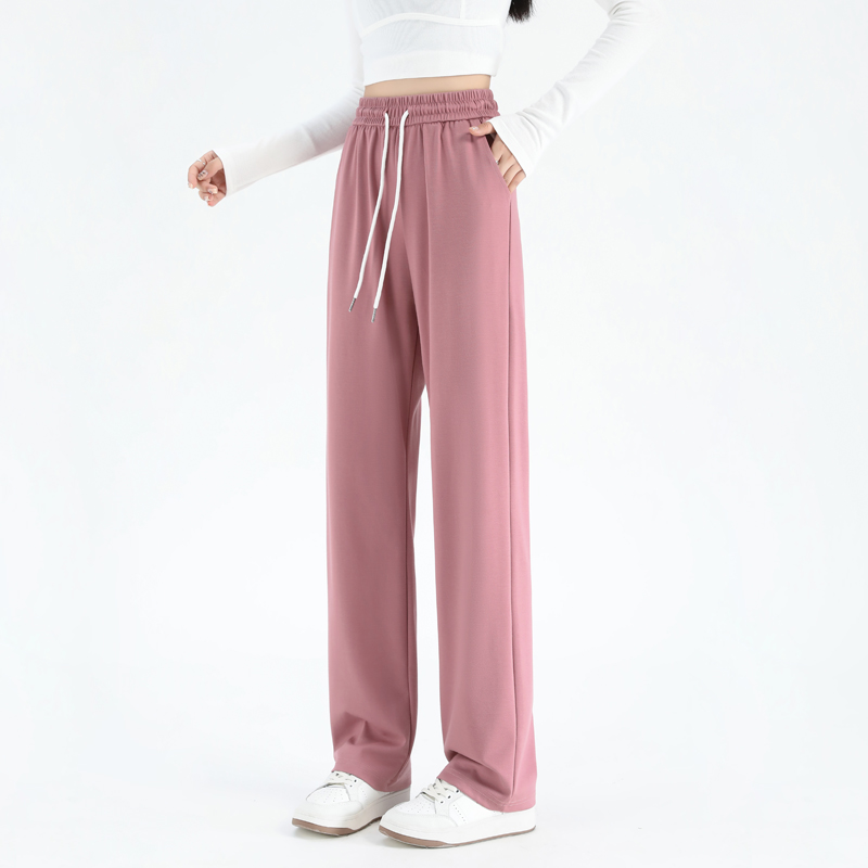 Spring and autumn high waist casual loose slim wide leg pants G32-1301