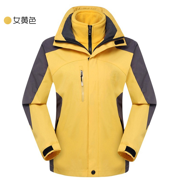 Multifunctional outdoor leisure cold-keeping warm three-in-one two-piece jacket Z11-1825