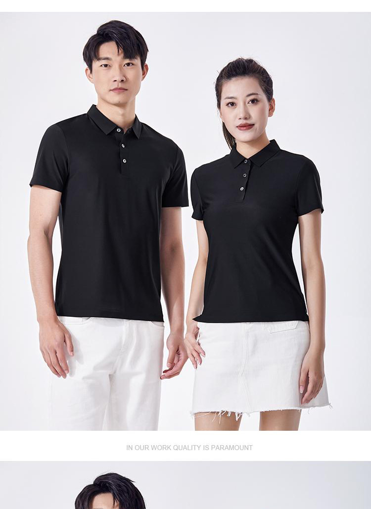 160g 32pcs dynamic pique lapel short-sleeved POLO shirt universal GJ11-6990