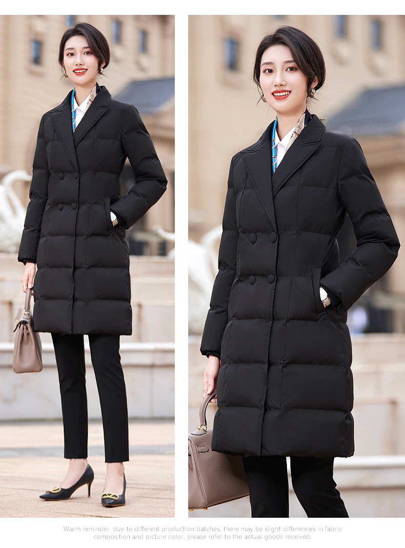 Autumn and winter down cotton warm cotton coat mid-length women model DY7-2319 women model