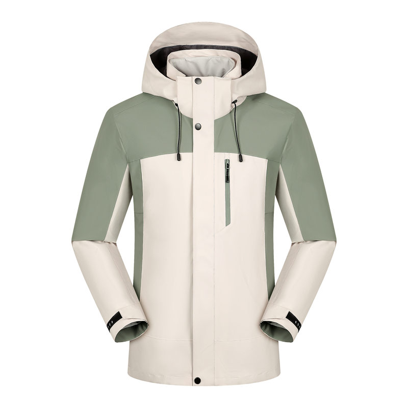 Outdoor white duck down liner three-in-one jacket L18-959