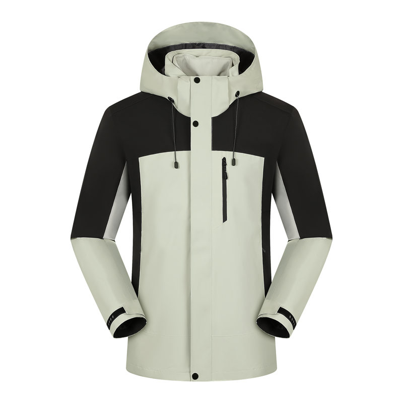 Outdoor white duck down liner three-in-one jacket L18-959