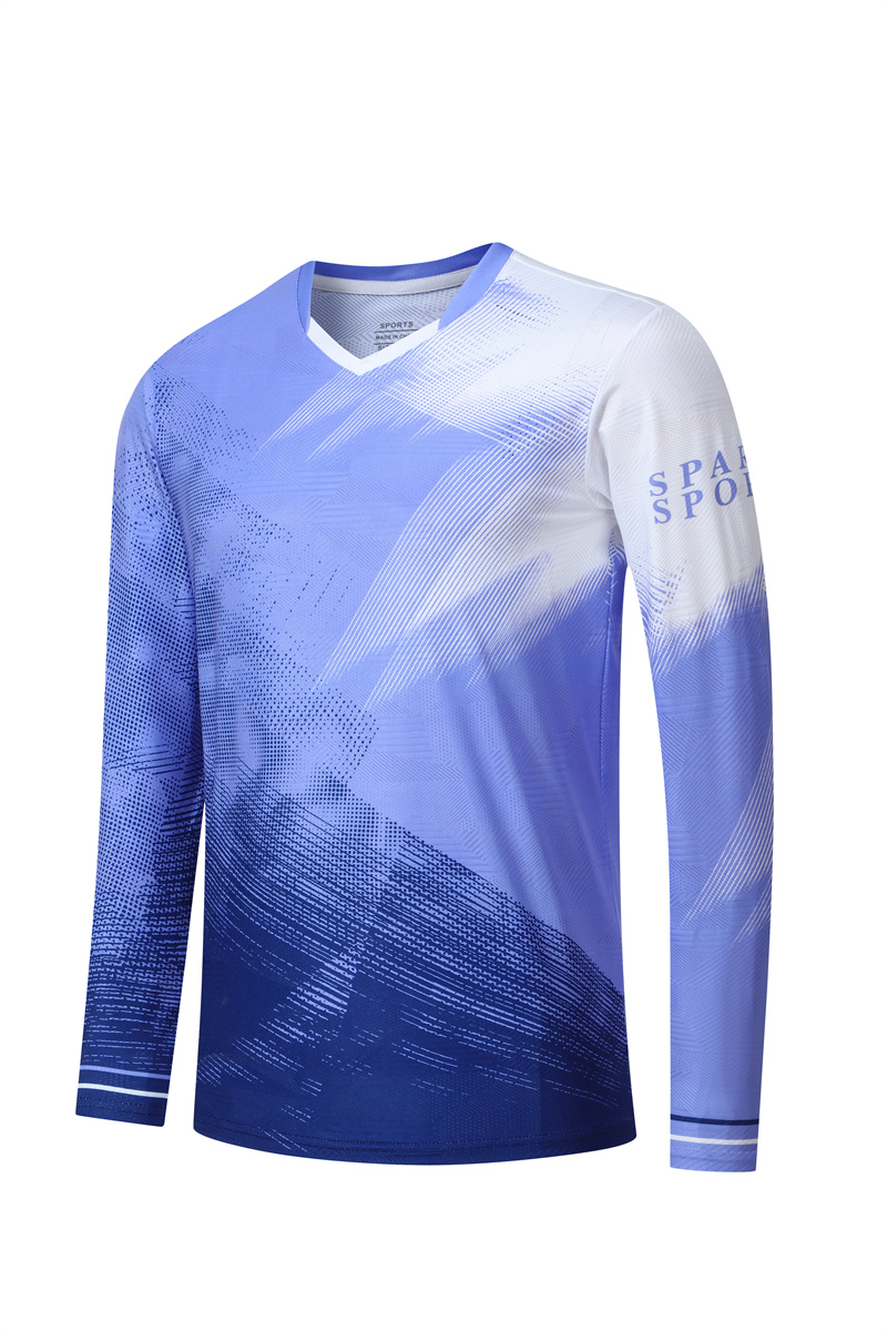 Badminton training suit long sleeve top 120-1898 men