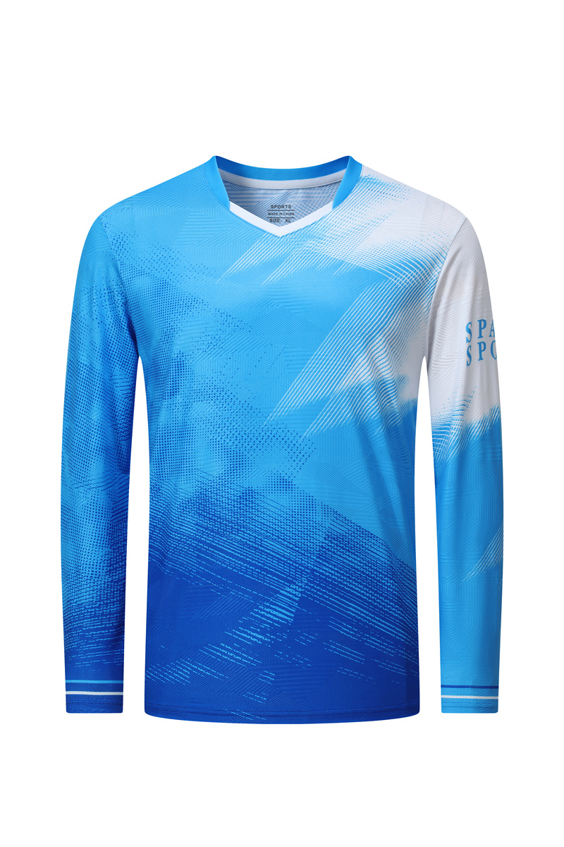 Badminton training suit long sleeve top 120-1898 men