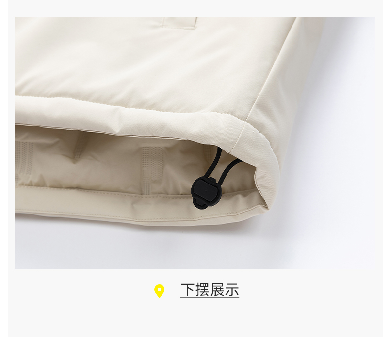 Outdoor graphene lining warm waterproof cotton jacket KN2-MY6666