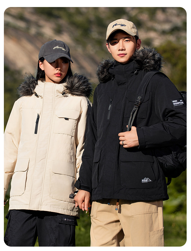 Outdoor leisure warm down jacket KN2-YR979