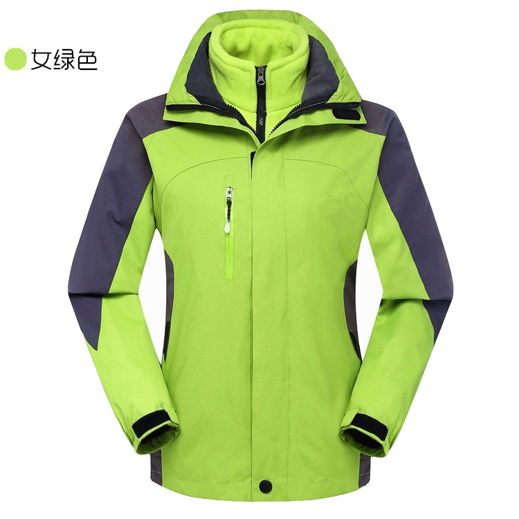 Multifunctional outdoor leisure cold-keeping warm three-in-one two-piece jacket Z11-1825