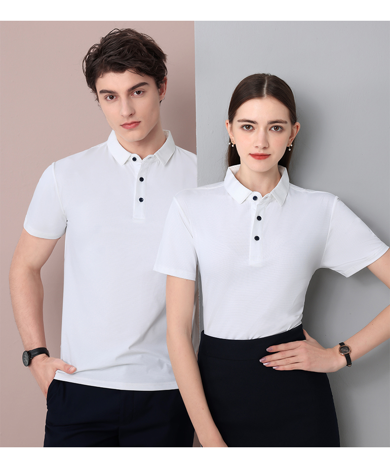 Quick-drying ice silk lapel short-sleeved POLO shirt GT3-2999