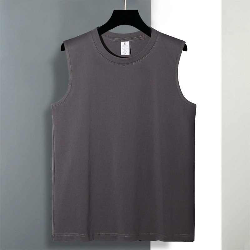 Cotton sleeveless waistcoat T-shirt G14-066