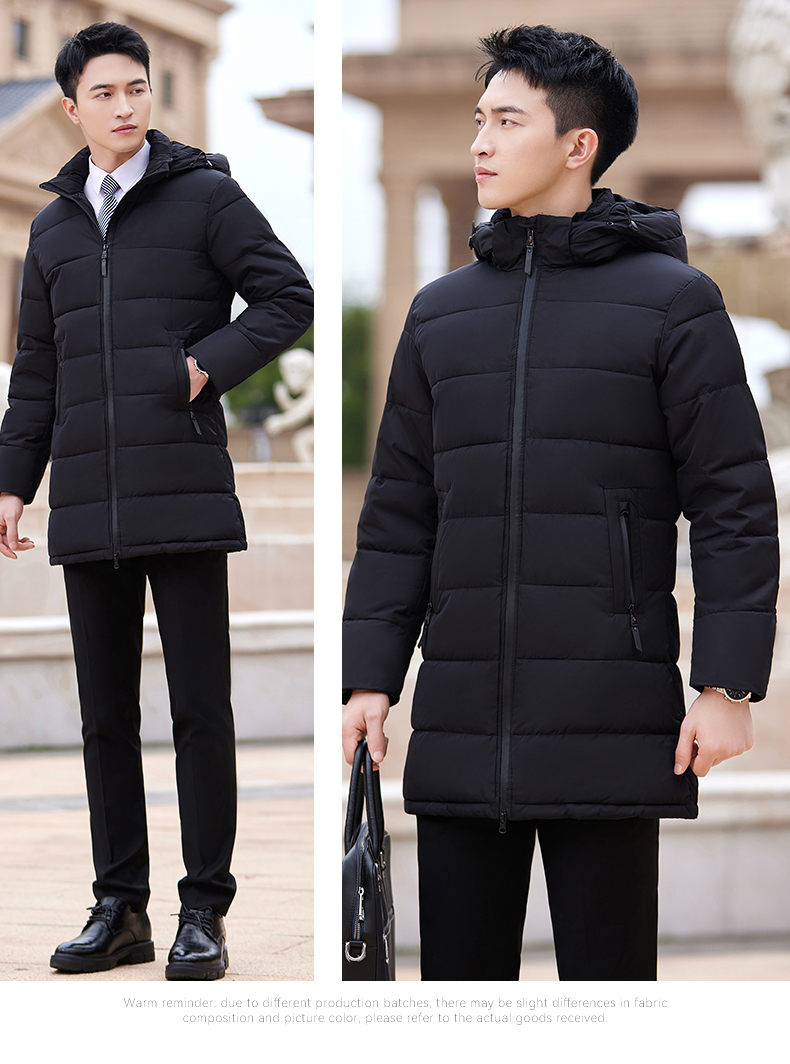 Business thick down jacket mid-length men style DY7-252A men style