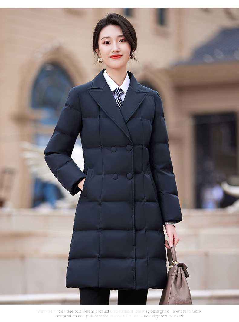 Autumn and winter down cotton warm cotton coat mid-length women model DY7-2319 women model