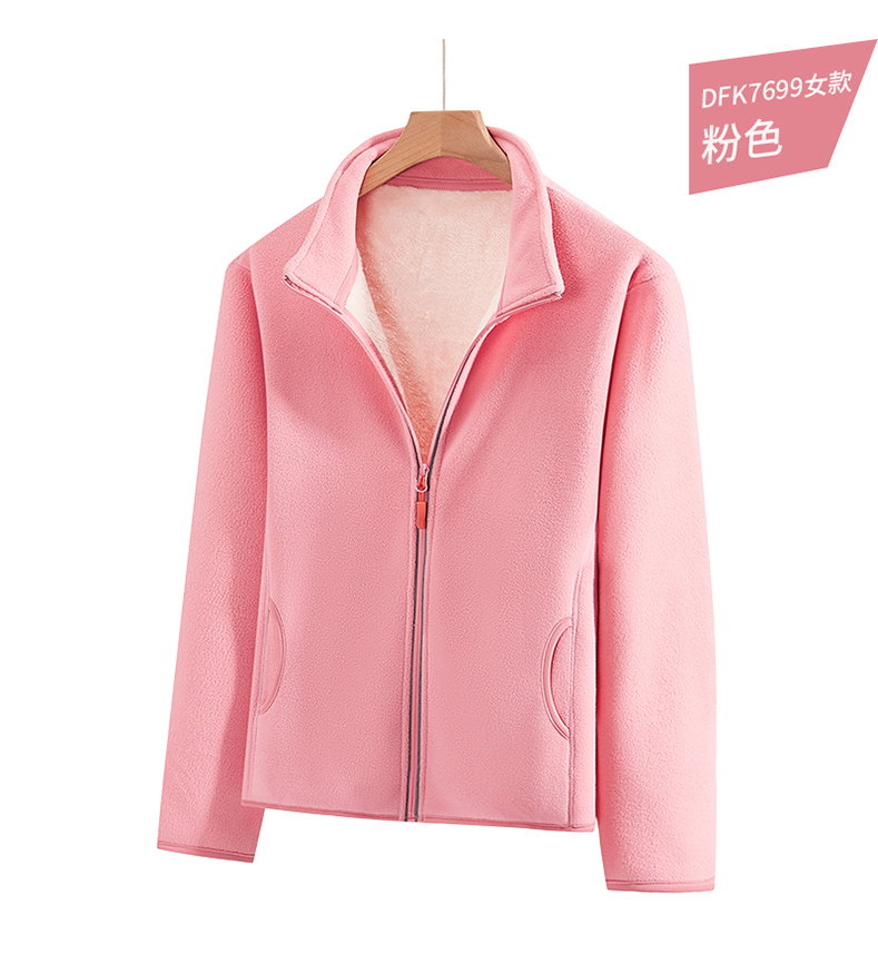 Couple fashion fleece jacket for women KN-7699