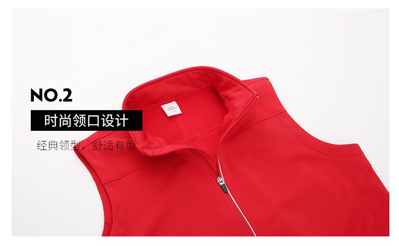 High-end composite fabric volunteer outdoor activities plus velvet vest general style KT4-296