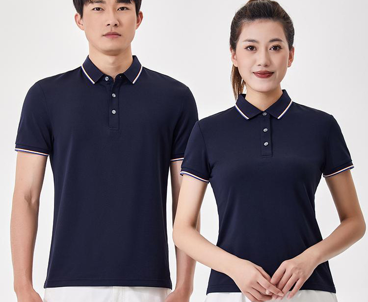 200g 40 silky elastic bead lapel short-sleeved POLO shirt universal GJ11-6770