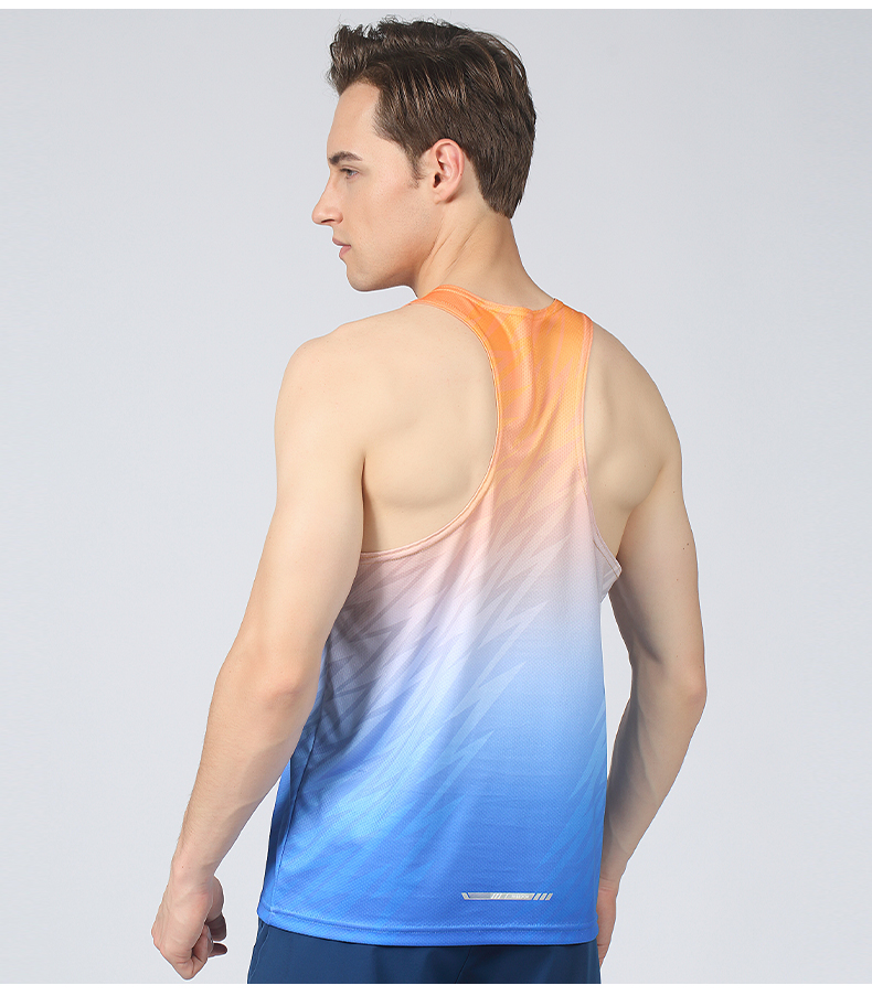 145g color matching light breathable I-shaped vest GB5-J06