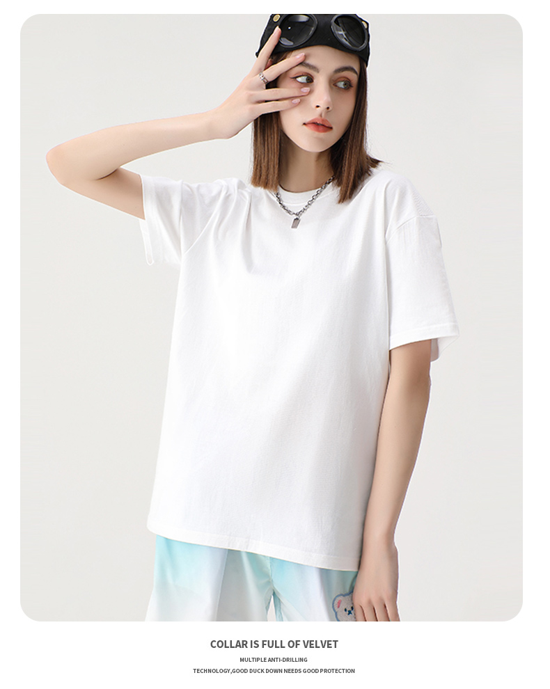 Cotton Multicolor Round Neck Short Sleeve T-shirt KD2-JT2100