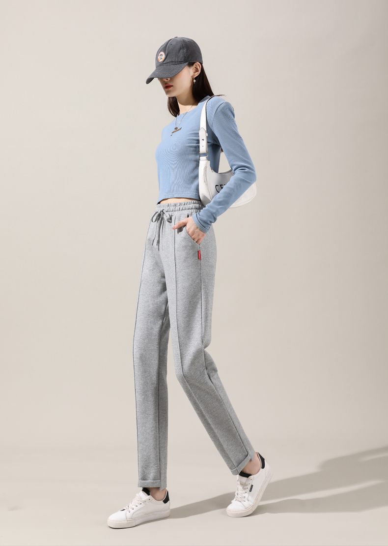 Autumn and winter drawstring casual pants for women G32-CR20180