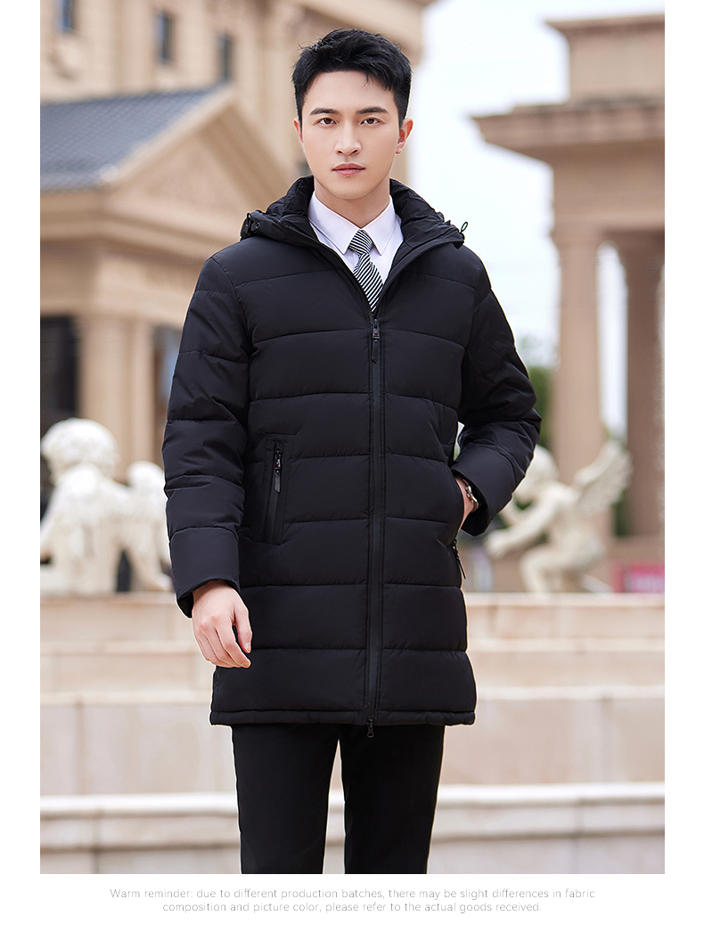 Business thick down jacket mid-length men style DY7-252A men style