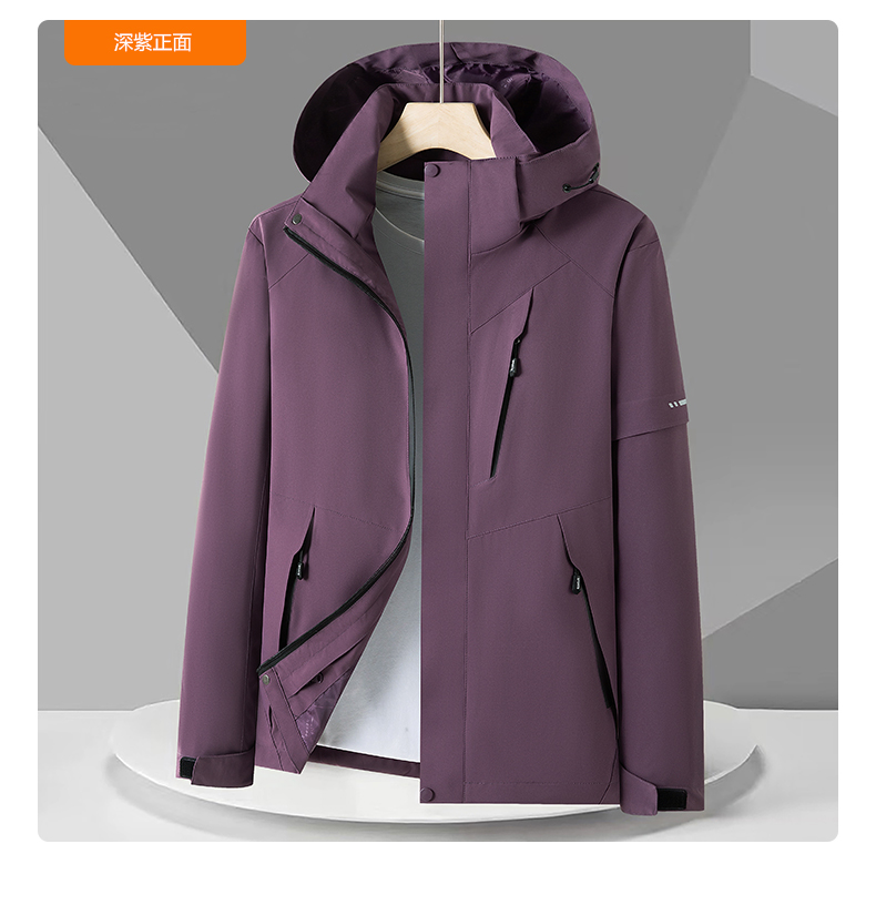 Outdoor windproof and waterproof jacket single layer jacket for women KW1-55662