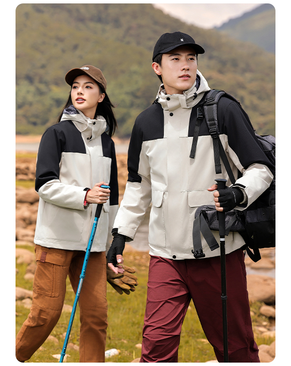 Outdoor ultra-soft polar fleece liner three-in-one jacket H17-9596