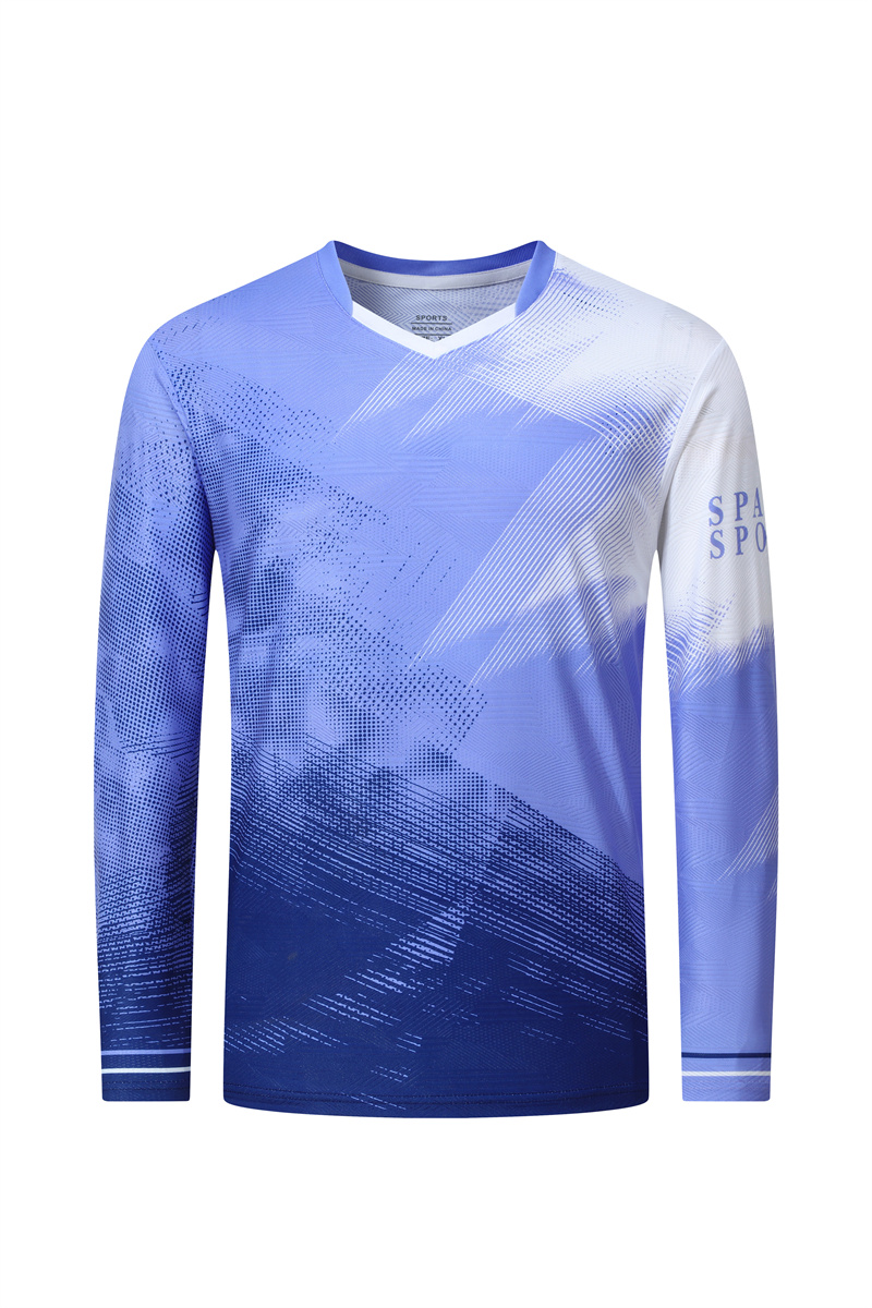 Badminton training suit long sleeve top 120-1898 men