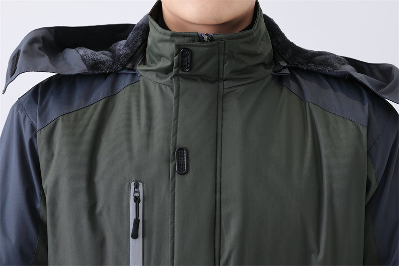 Thickened integrated warm jacket L18-2011