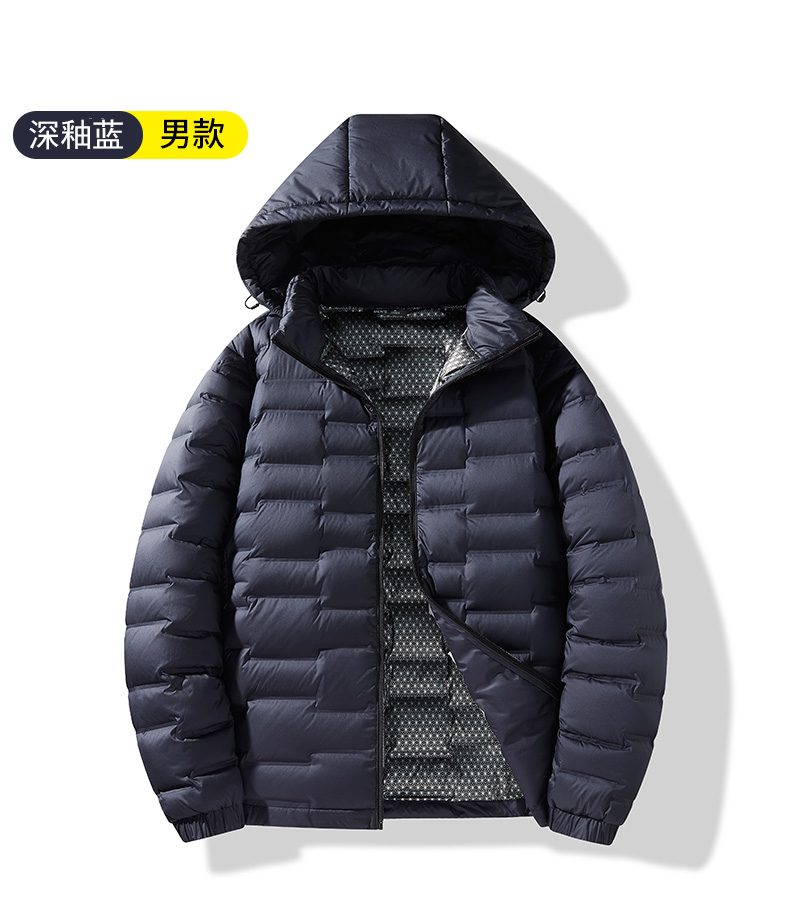 Graphene hooded warm down jacket for women KW1-2479