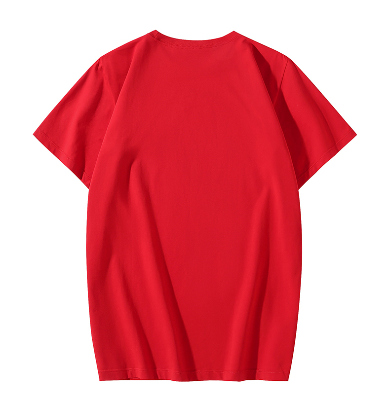 Ice silk solid color round neck short sleeve T-shirt YZ01-2900