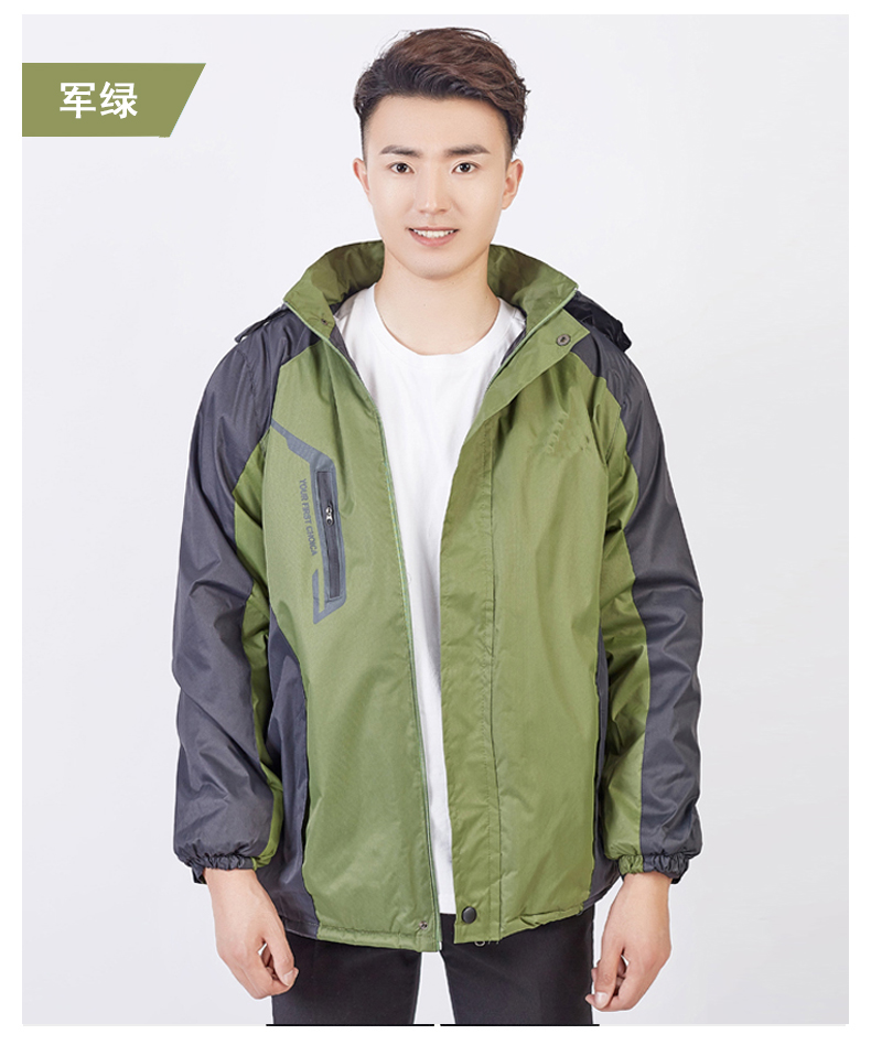 New style jacket with plush and thickened windproof and water-repellent GJ25-F1078