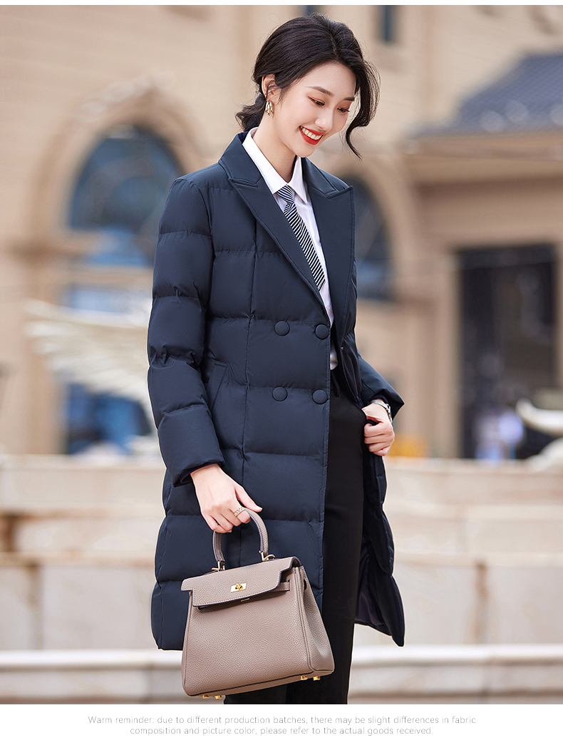 Autumn and winter down cotton warm cotton coat mid-length women model DY7-2319 women model