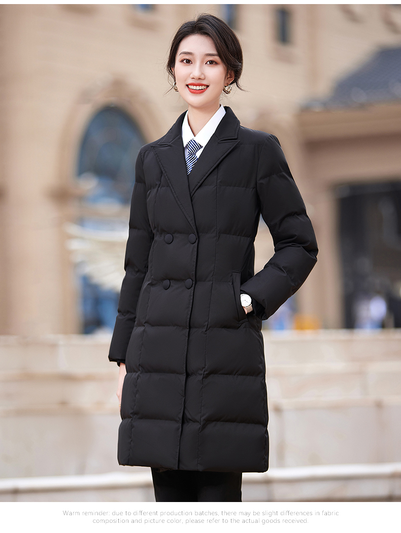 Autumn and winter down cotton warm cotton coat mid-length women model DY7-2319 women model